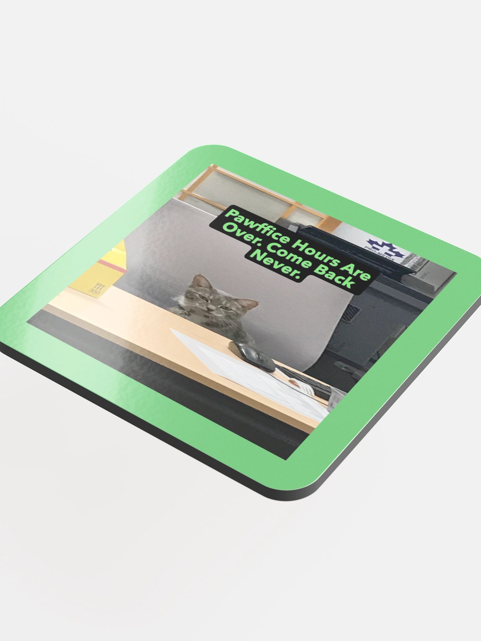 Pawffice Hours Coaster product image (4)