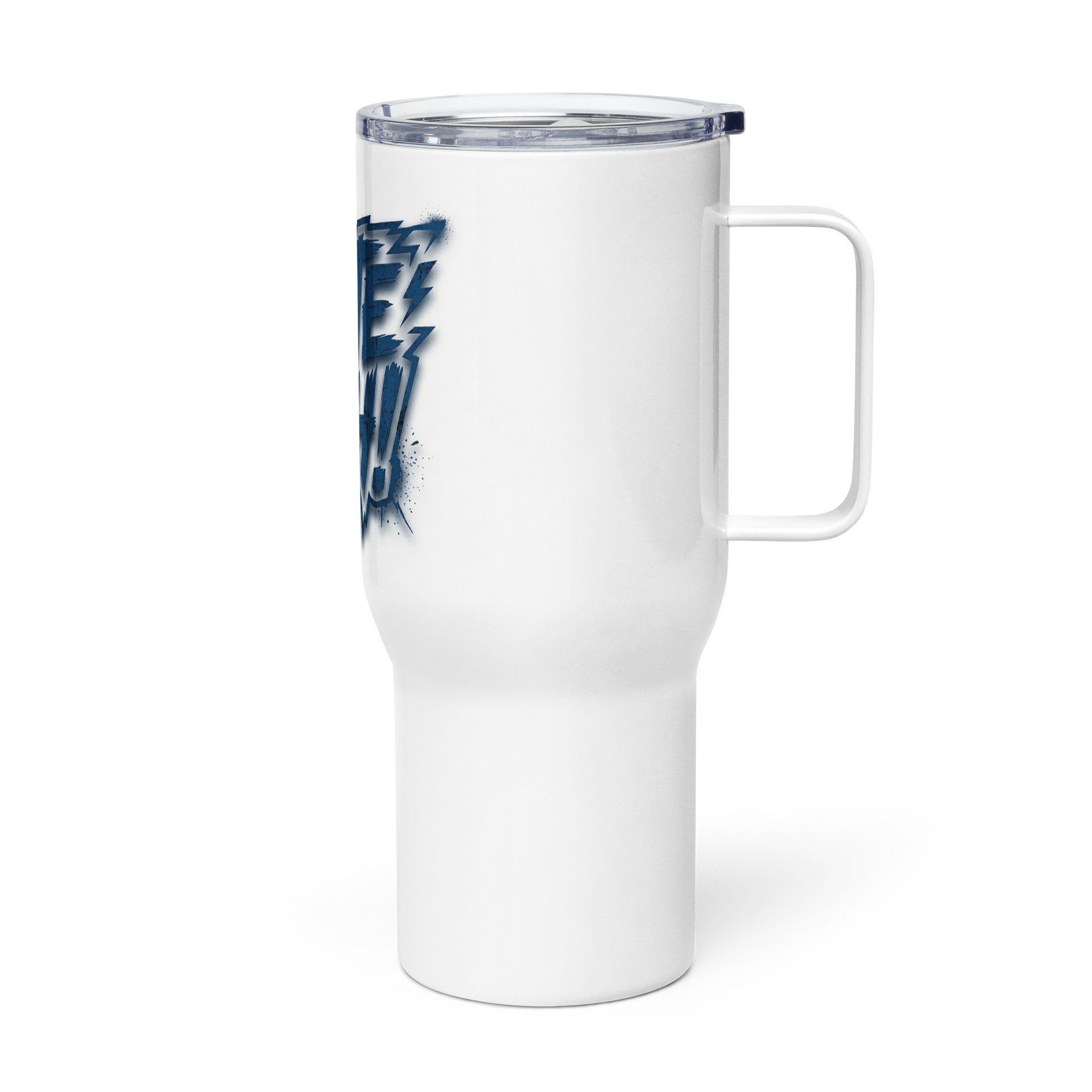 HYDRATE B*TCH! Graffiti Travel Mug w/ Handle — 25 oz product image (4)