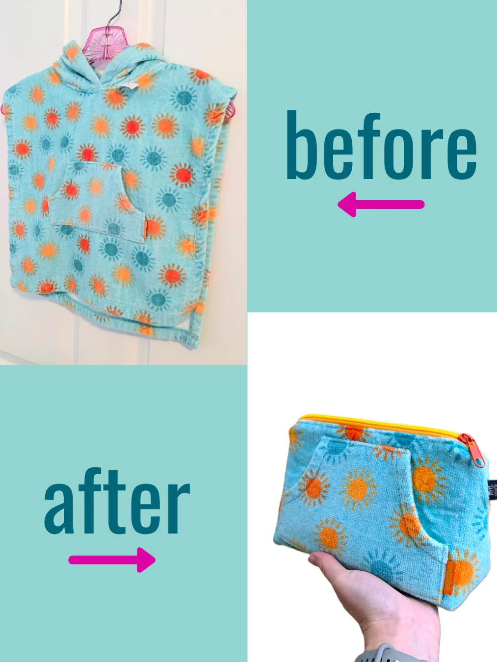 ☀️ Kangaroo Pocket Makeup Pouch product image (6)