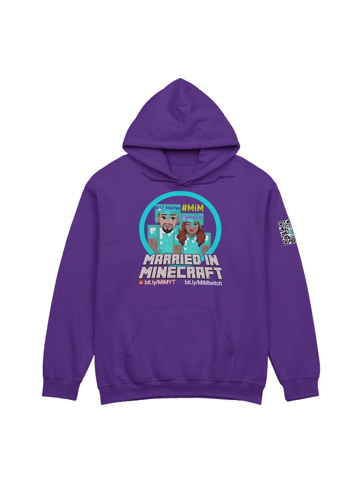 Classic Married in Minecraft Logo Hoodie product image (4)