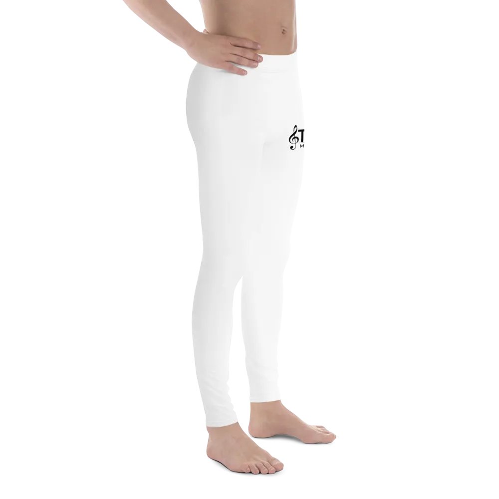 Men's Performance Slim Fit White Leggings - TDS Music Exclusive product image (8)