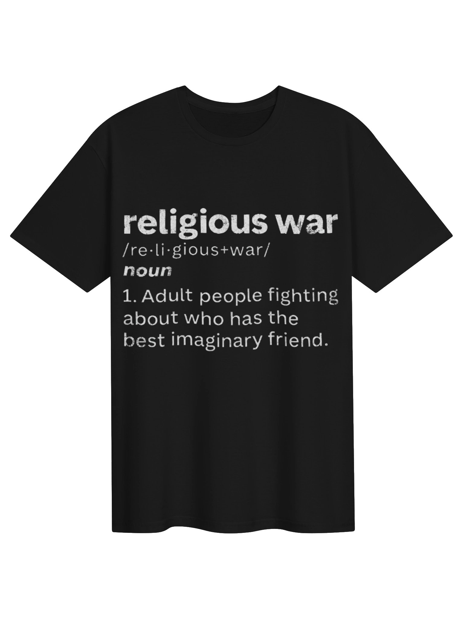 "Religious War" Definition – Funny Sarcastic T-Shirt product image (2)
