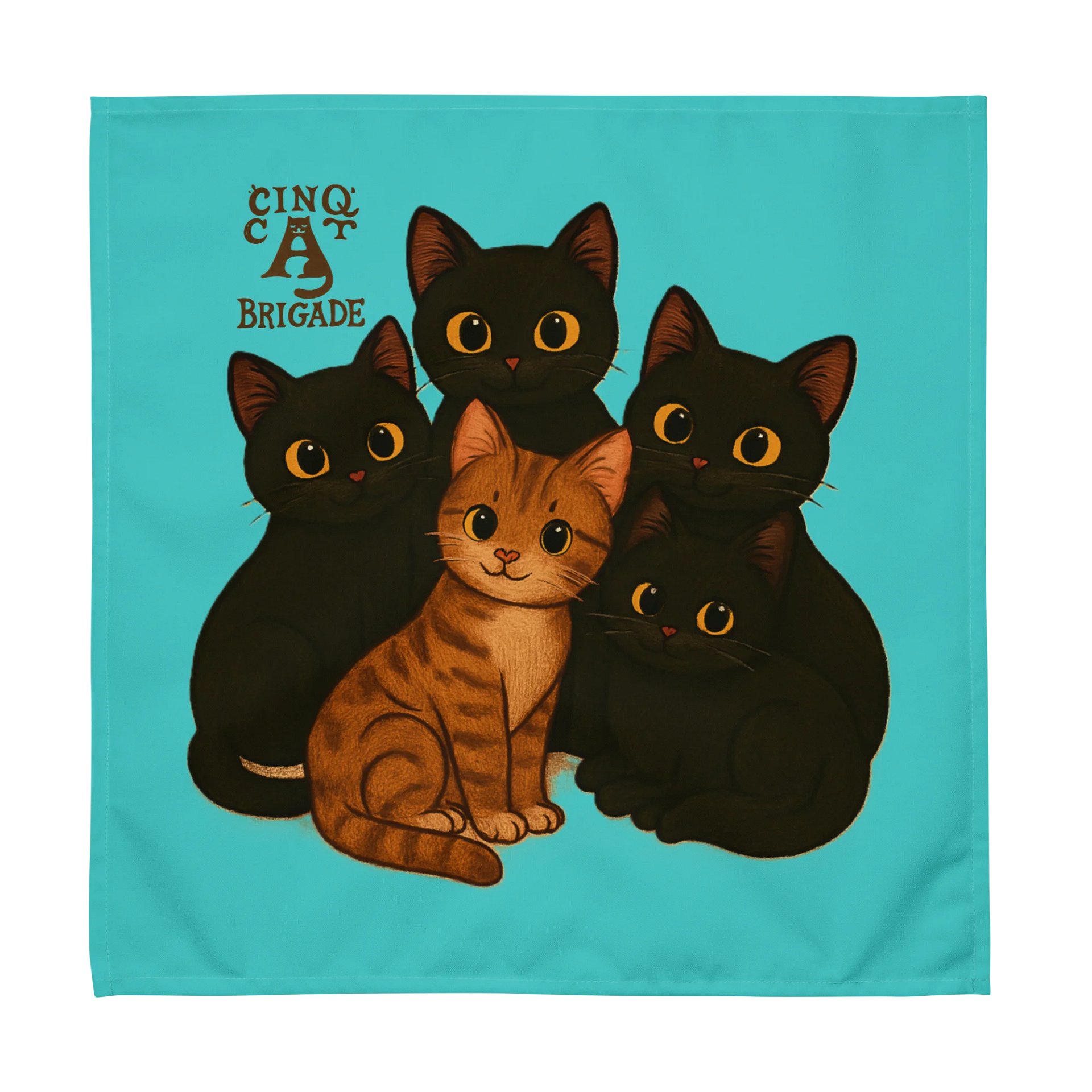 Kitty cat Cloth Napkin Set product image (1)