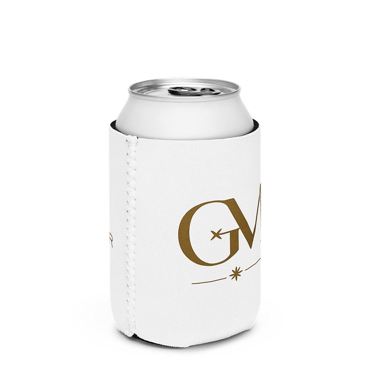 White GM Logo Coozie product image (3)