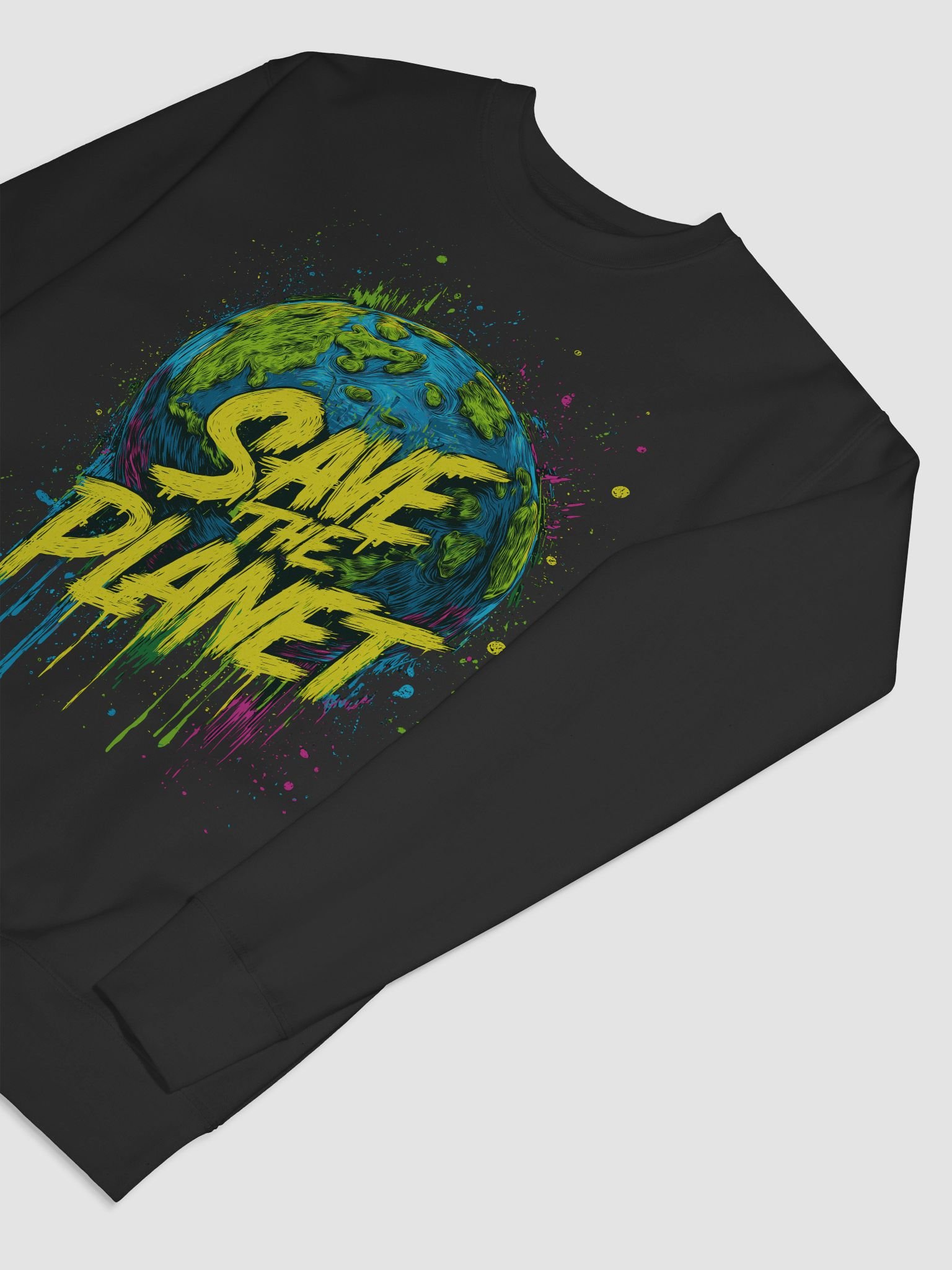 Save The Planet – Eco Street Art Sweatshirt product image (31)