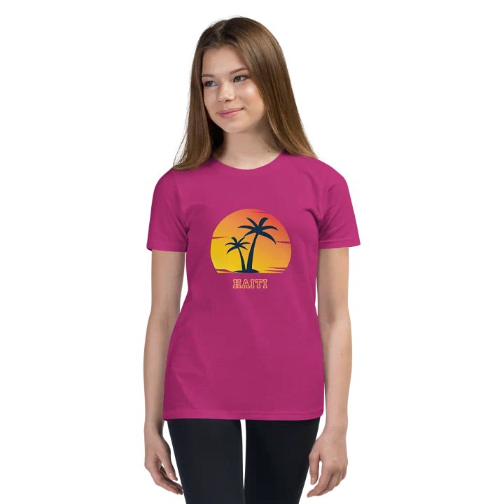 Haitian Sunset Youth T-Shirt product image (105)