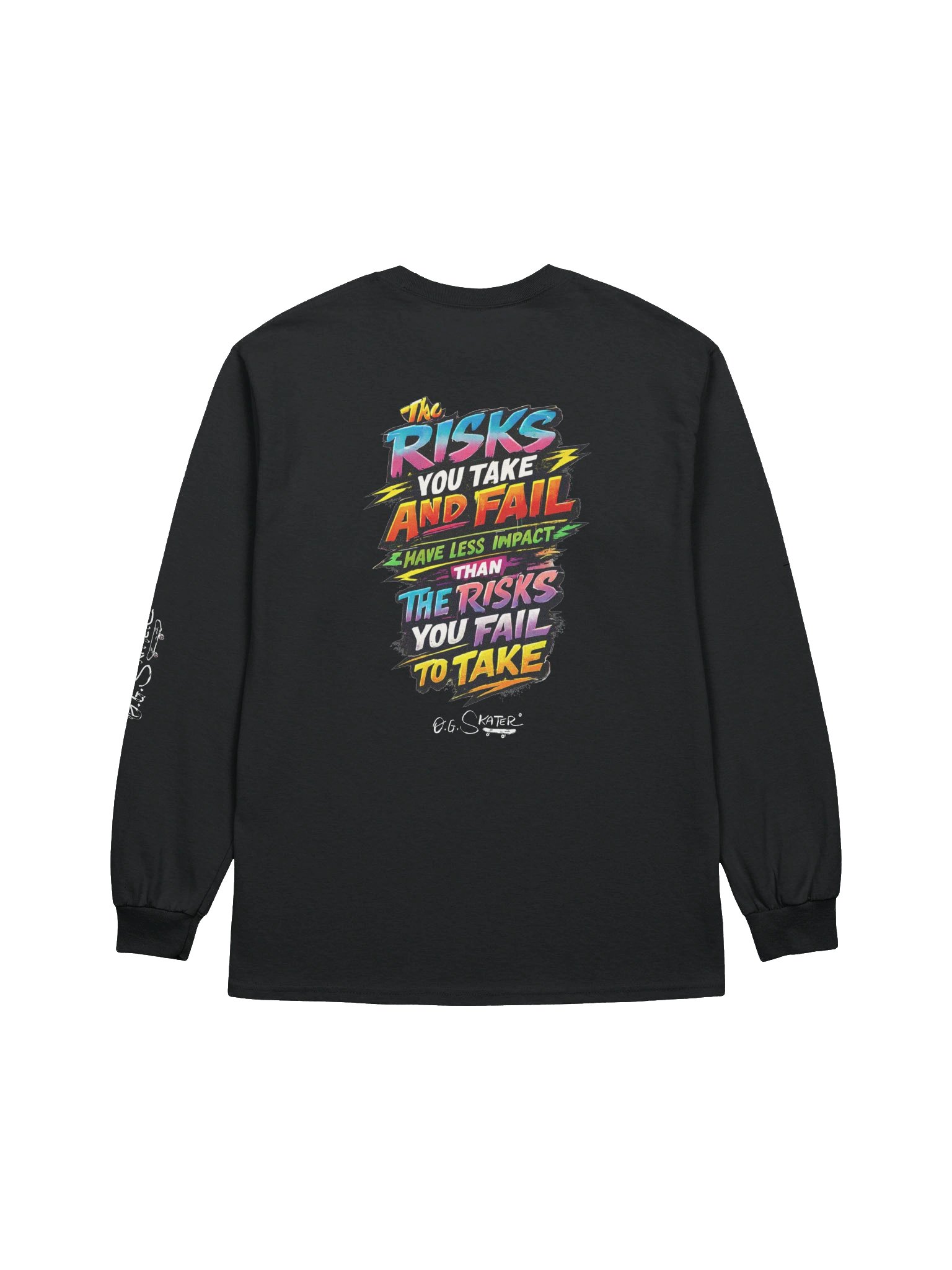 "Take the Risk" Statement Tee | O.G. SKATER product image (2)