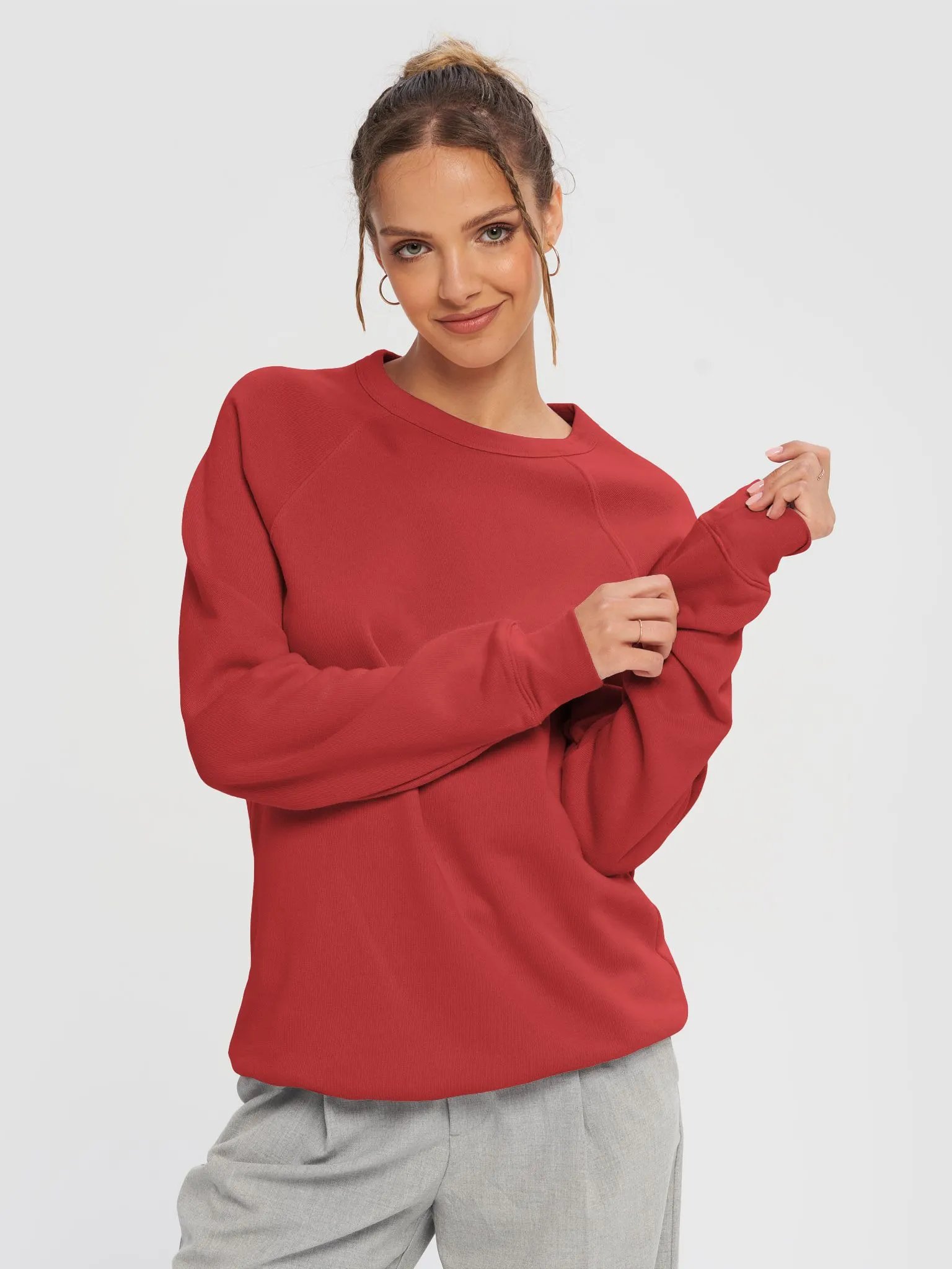 CF Unisex Sponge Fleece Raglan Sweatshirt product image (1)