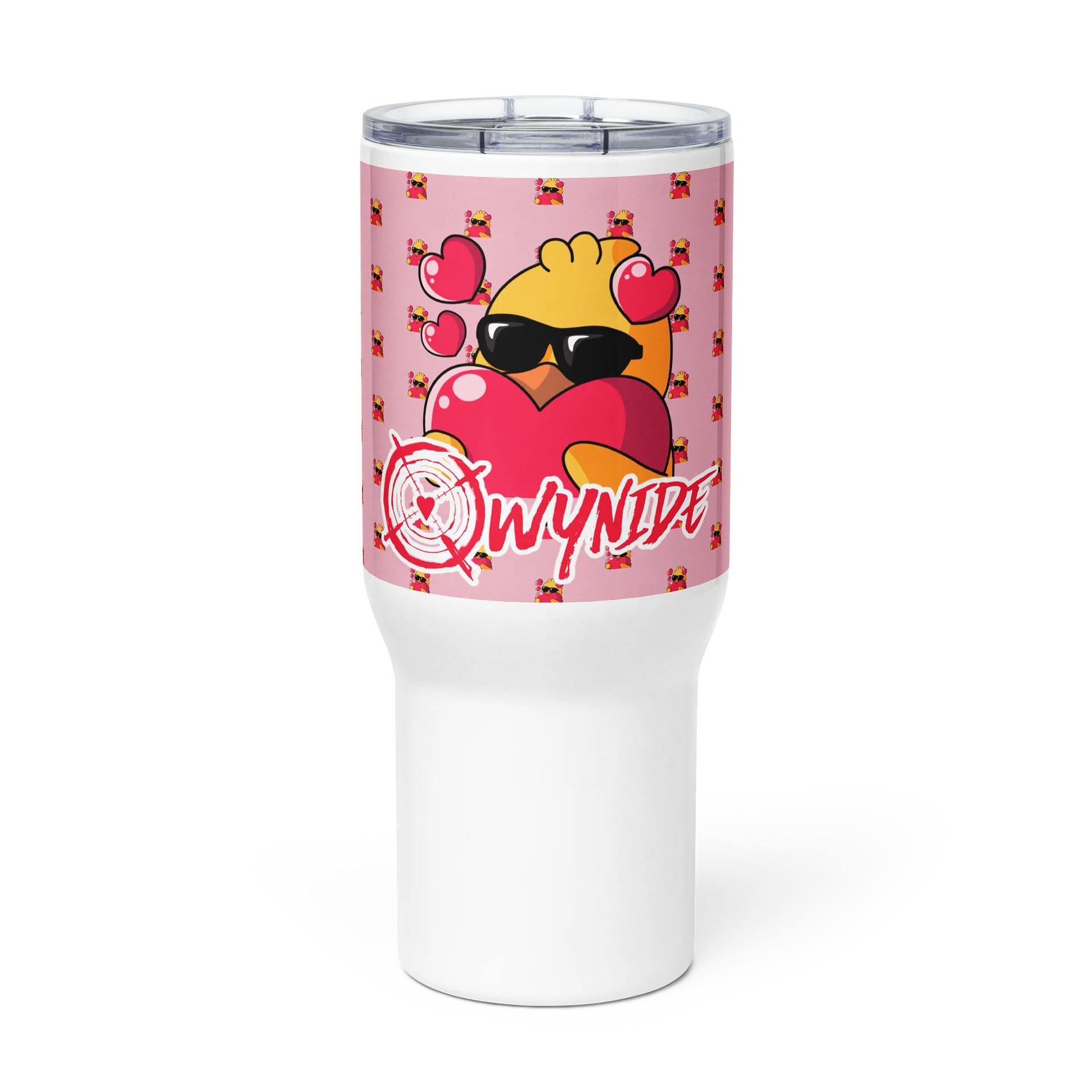 The Heart Collection - Stainless Steel Travel Mug - Branded product image (1)