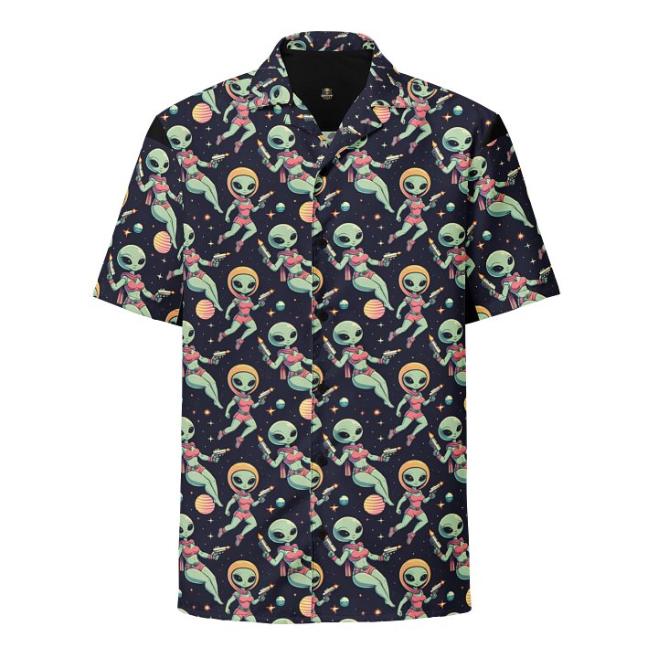 Galactic Encounter Hawaiian Shirt product image (1)