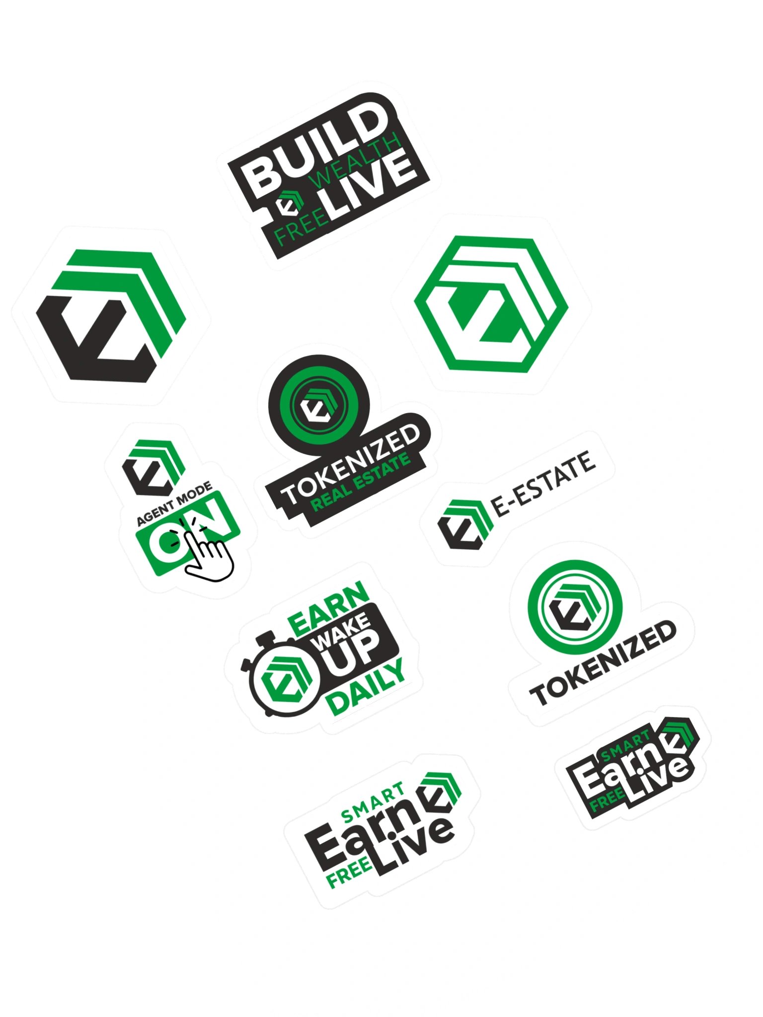 E-Estate Sticker Sheet 1 product image (1)