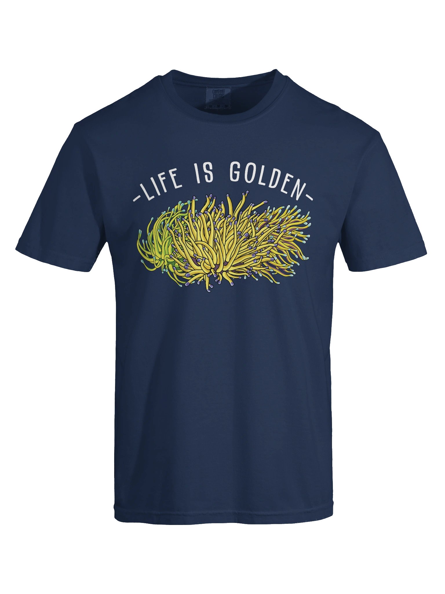 Life Is Golden Torch Corals T-Shirt for Reef Aquarium Lovers product image (9)