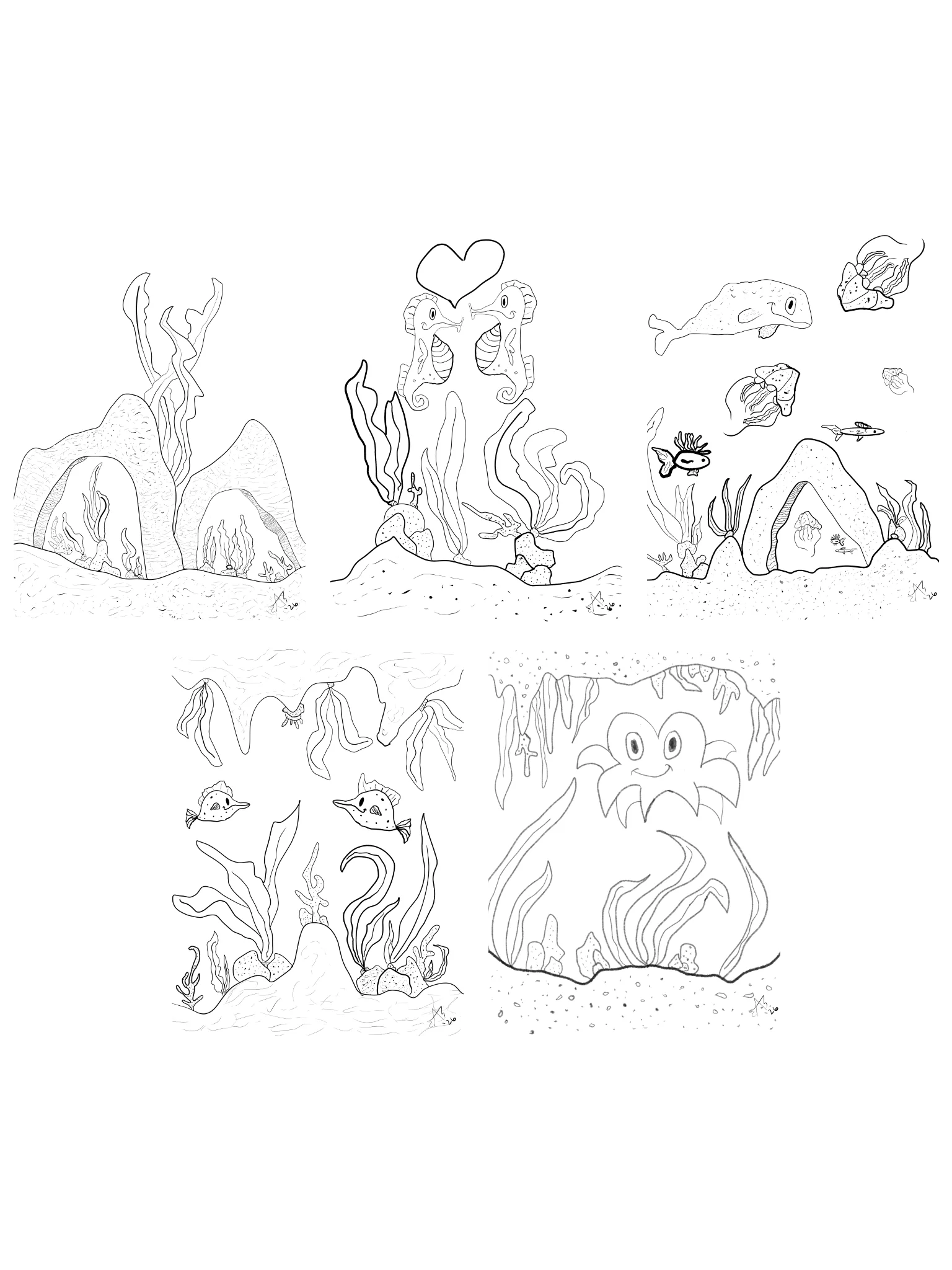 TSStechAngel's World: Coloring Bundle 1 product image (1)