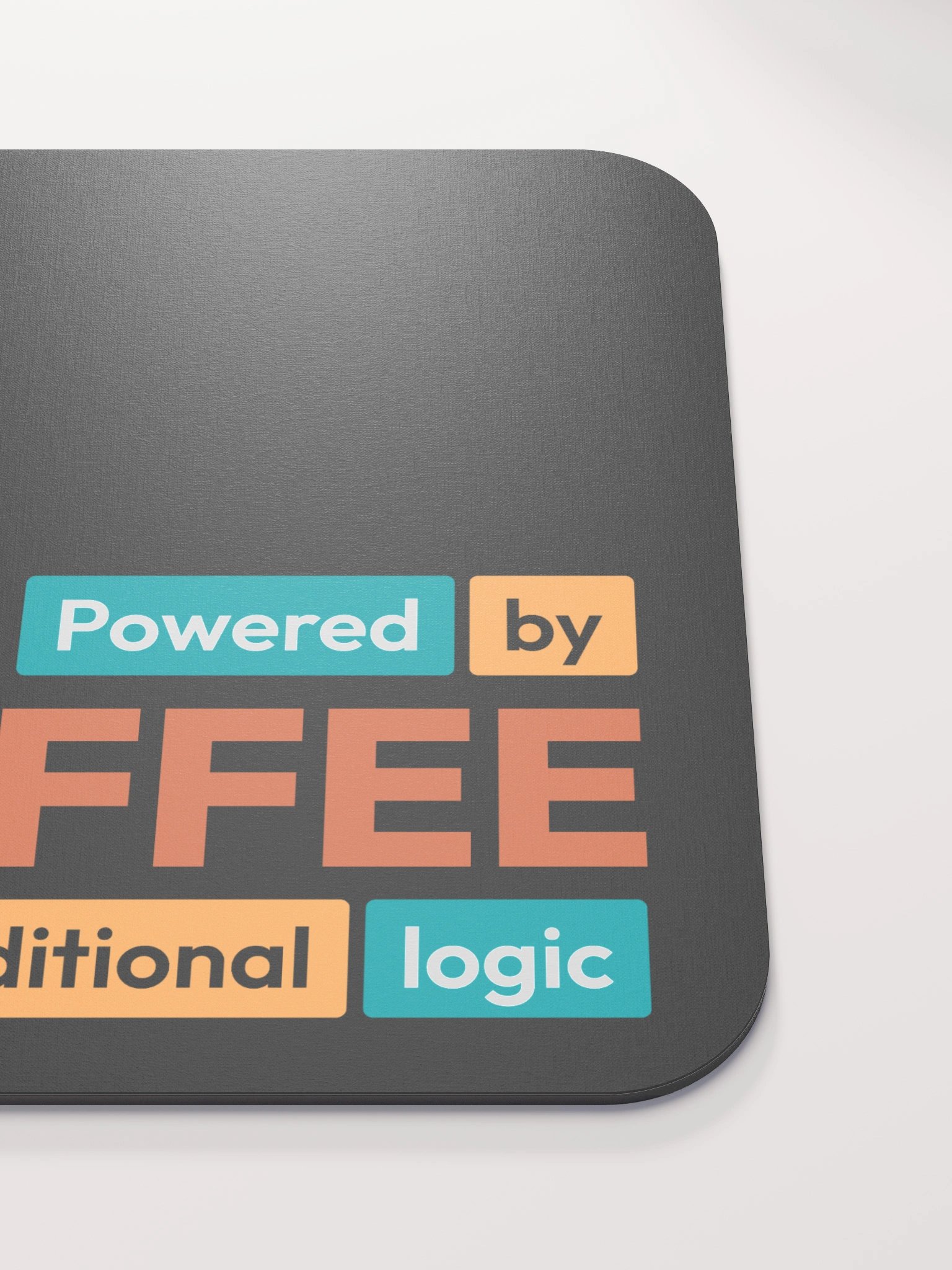 Powered by coffee - Mouse Mat product image (6)