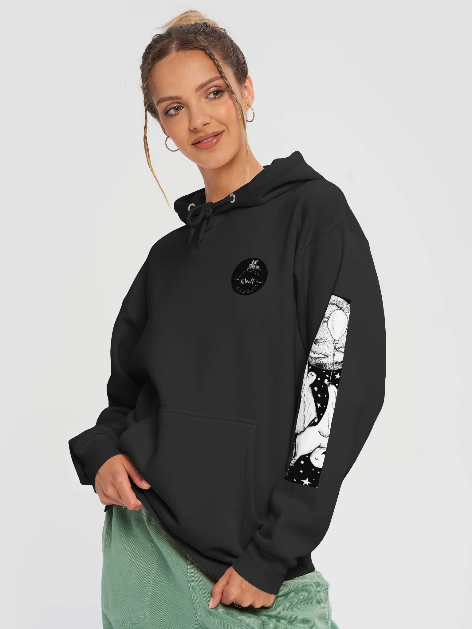 Floaty Ghosty Premium Hoodie product image (3)