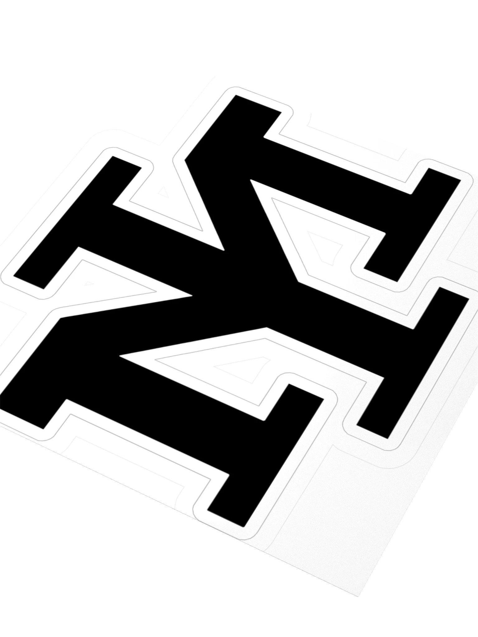 MI Monogram — Kiss-Cut Sticker product image (3)