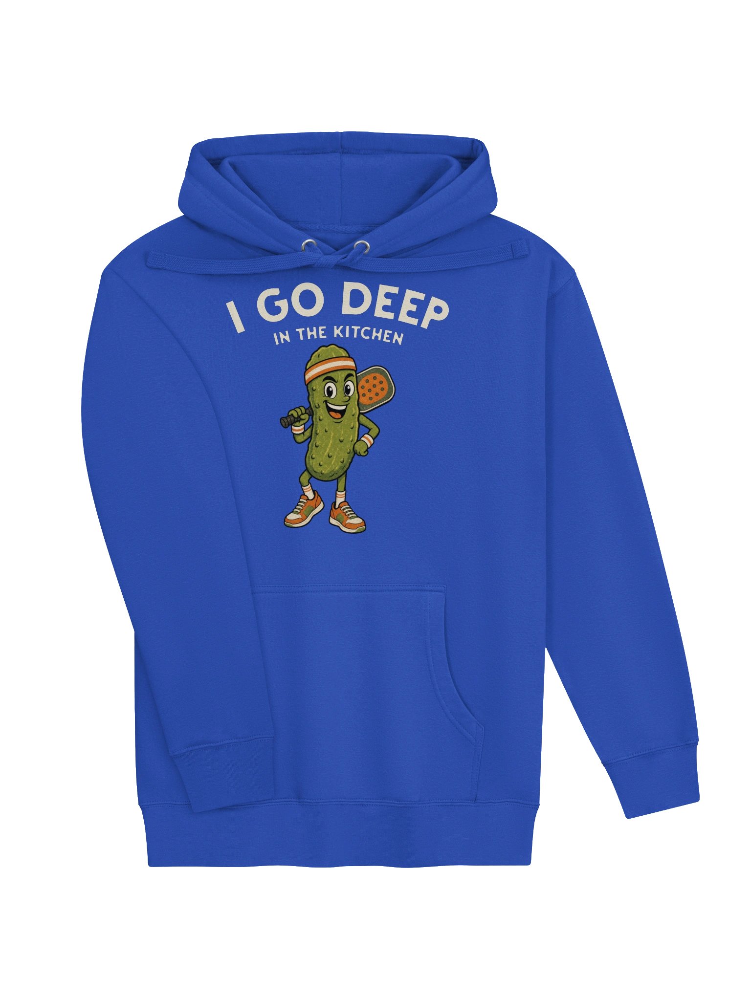 I Go Deep in the Kitchen — Funny Pickleball Adult Humor Hoodie product image (2)