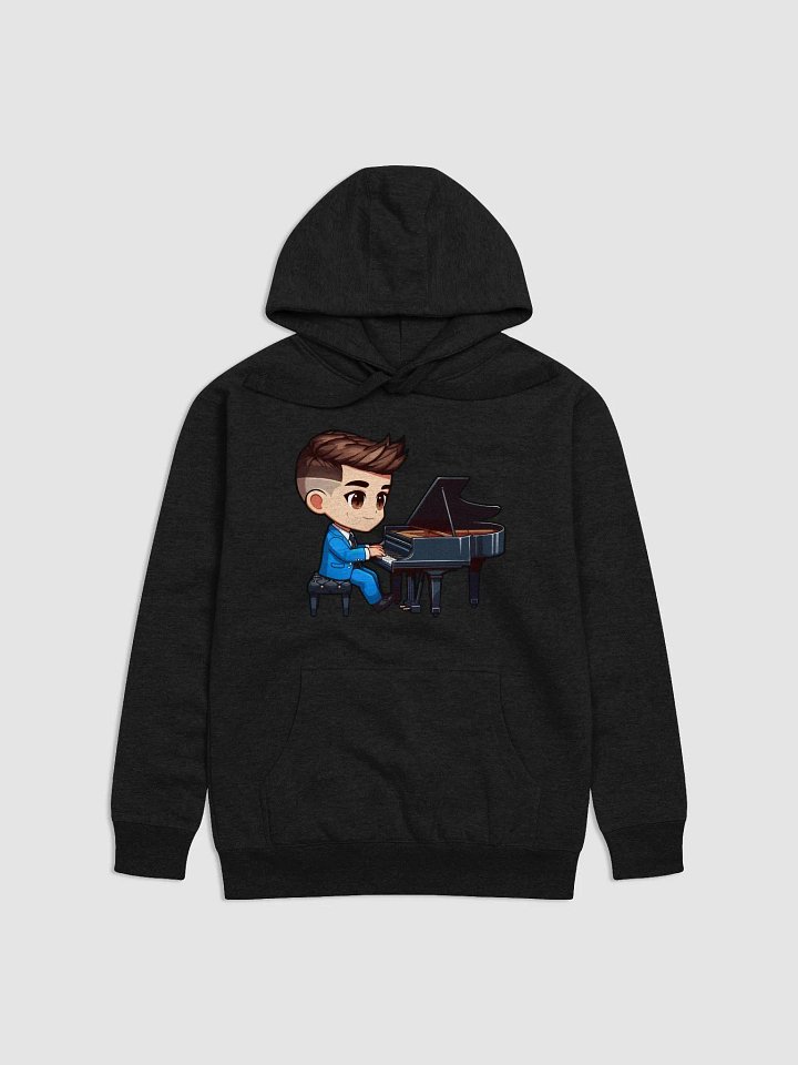 Kid Pianist Adult Hoodie product image (3)