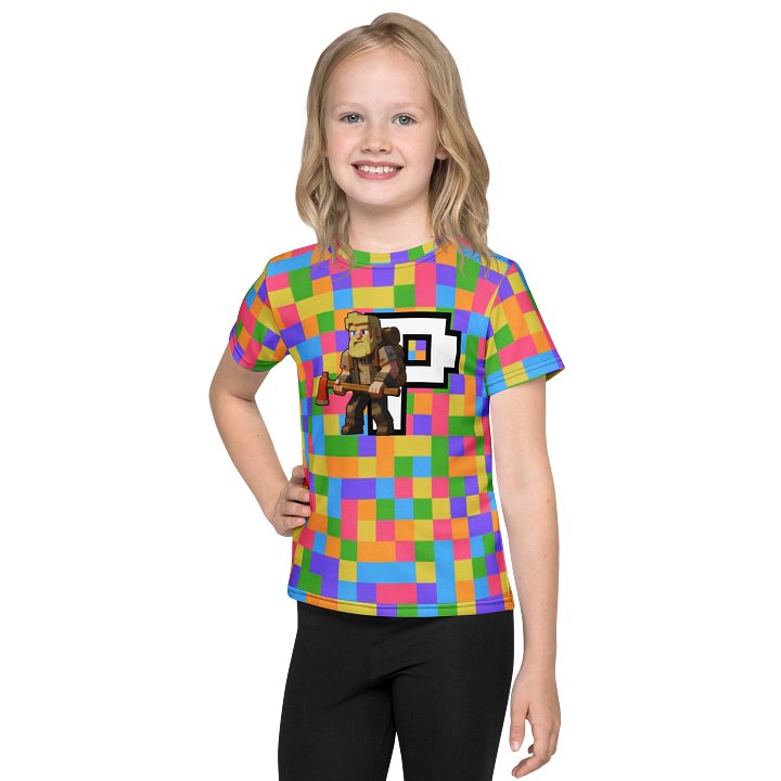 Patient PixelZ Kids T-Shirt (Pixel Rainbow) product image (1)