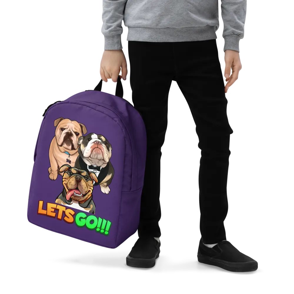 Straightedge Monster Let's Go!!! Backpack product image (7)