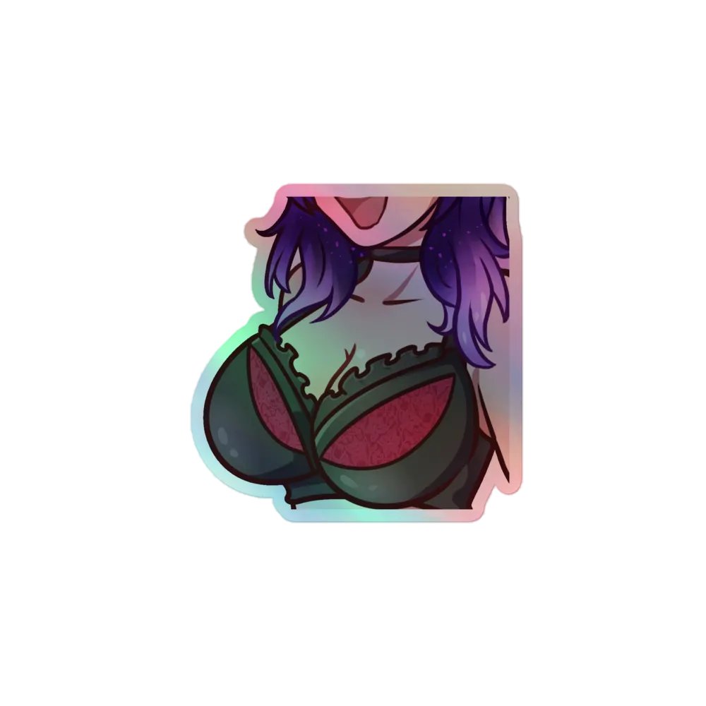 Holographic Mina Bra Sticker Set product image (1)