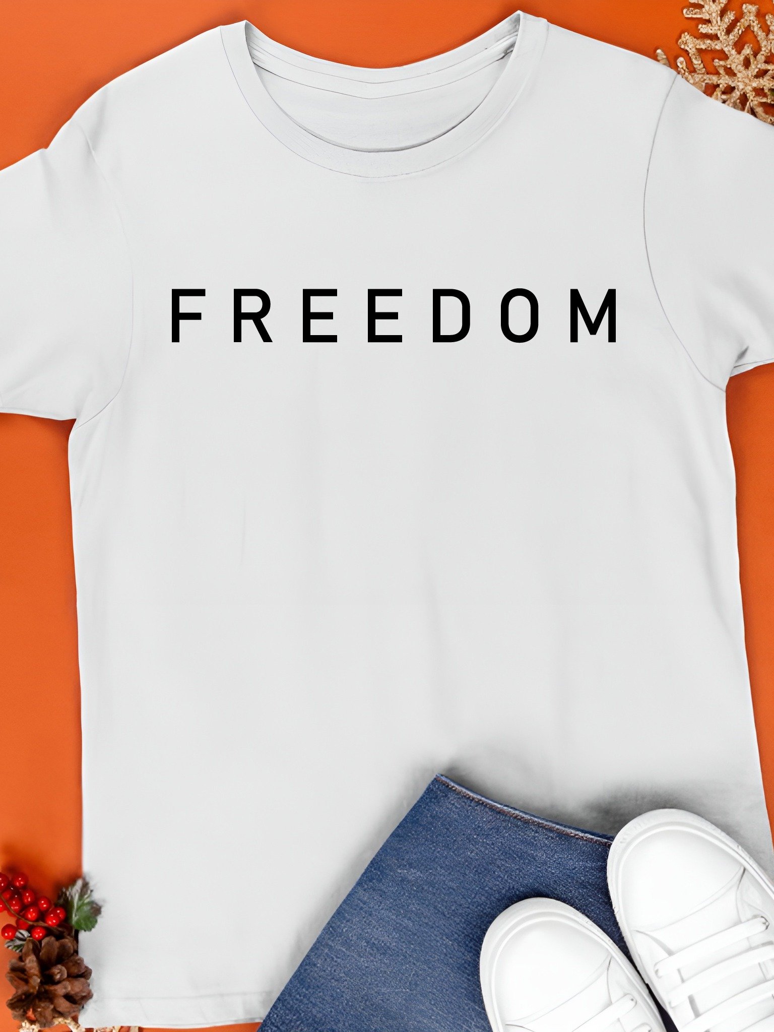 Freedom White Shirt product image (1)