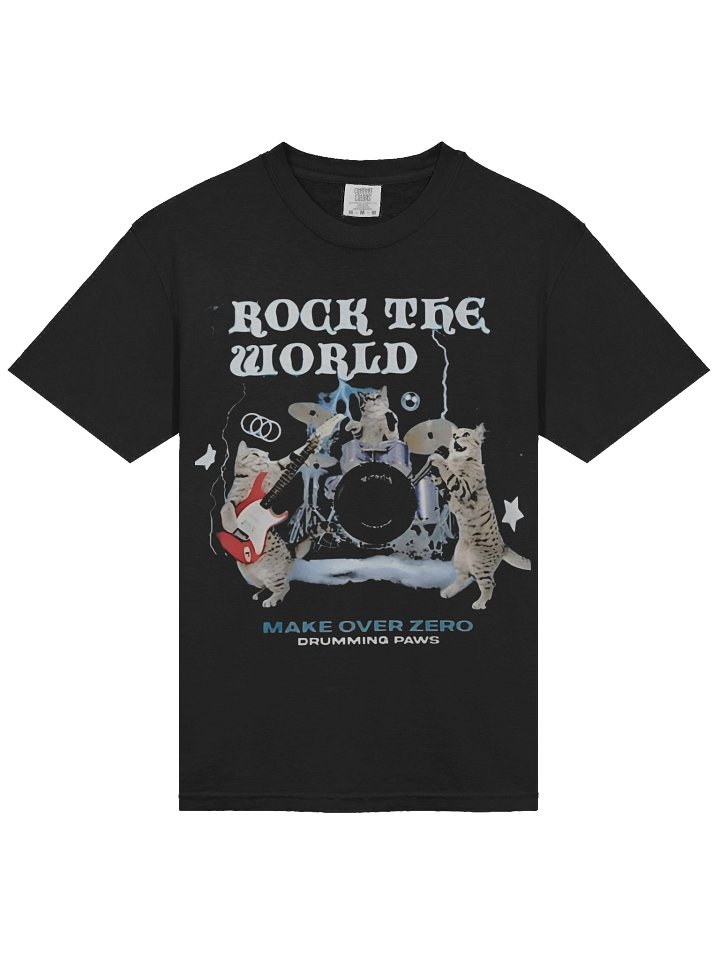 Rock Cat Digital Oversized Fit Short Sleeve T-Shirt product image (2)