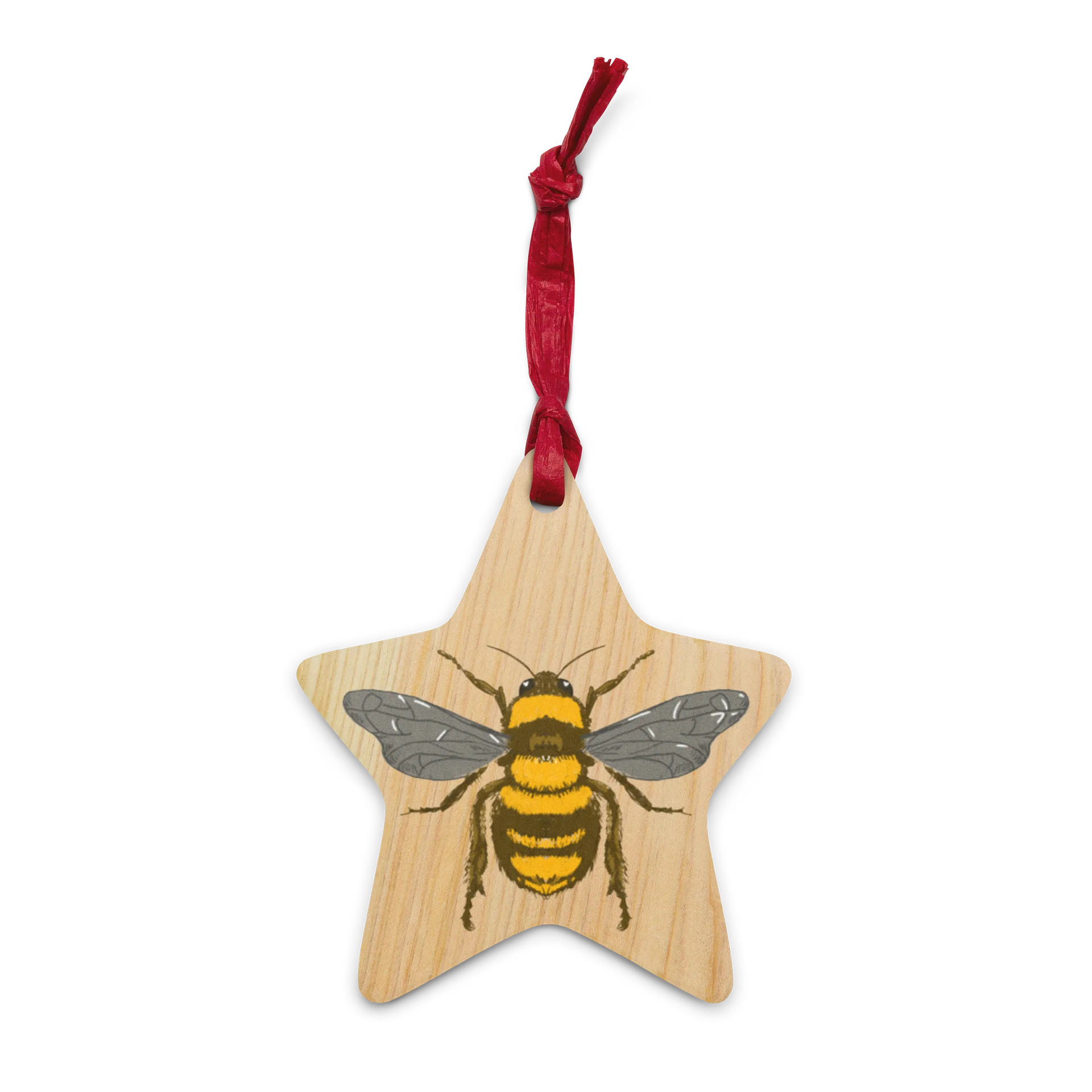 Bee Star Heart Ornament product image (4)