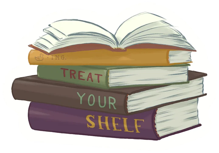 sticker : treat your shelf product image (1)