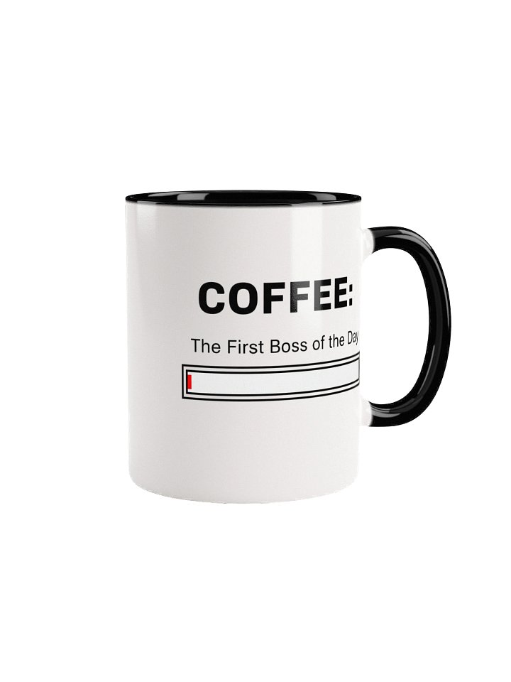 The First Boss Mug | Morning Coffee Mug for Work & Weekdays product image (2)