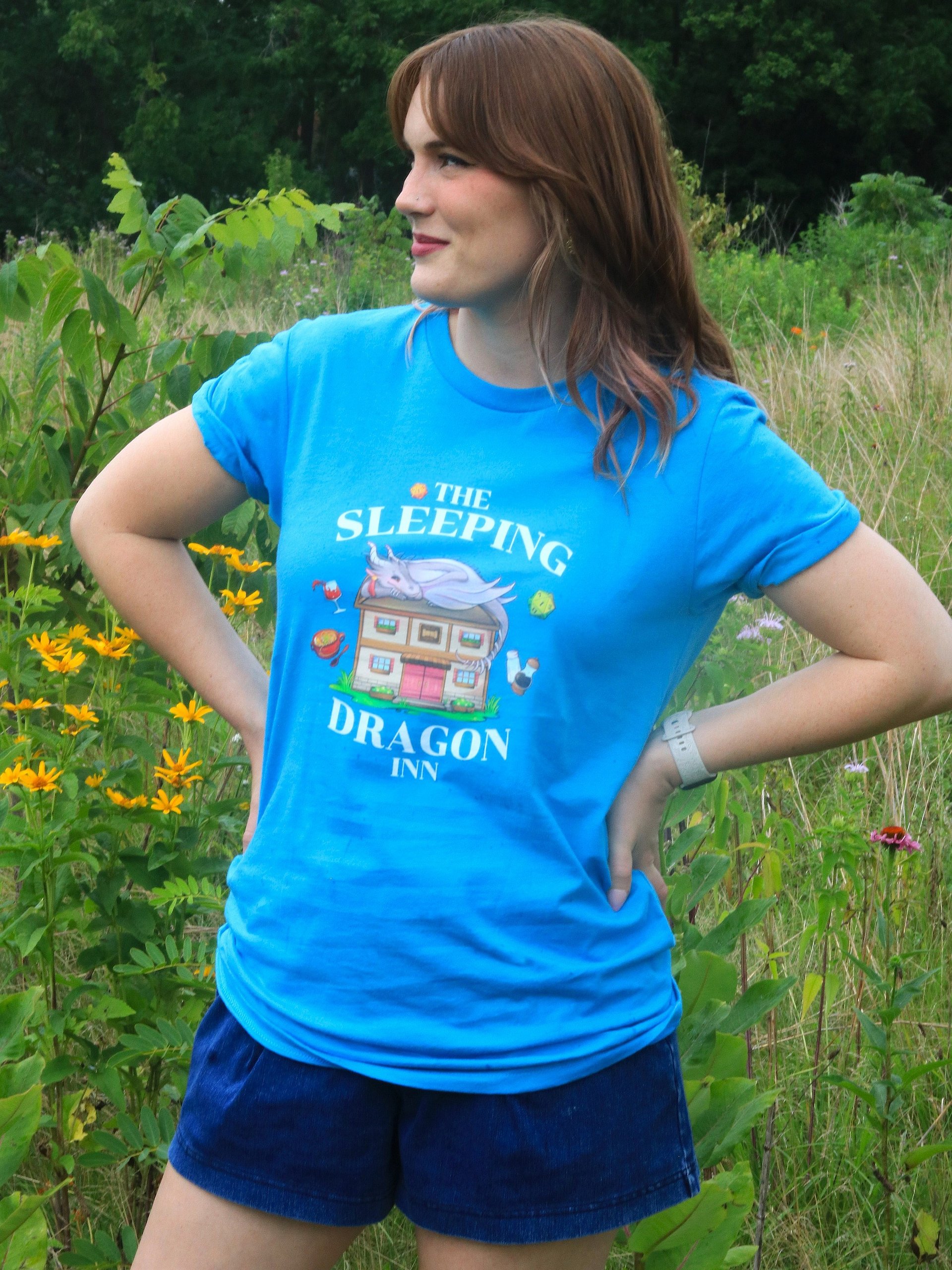 The Sleeping Dragon Inn Tee [White Font] product image (81)