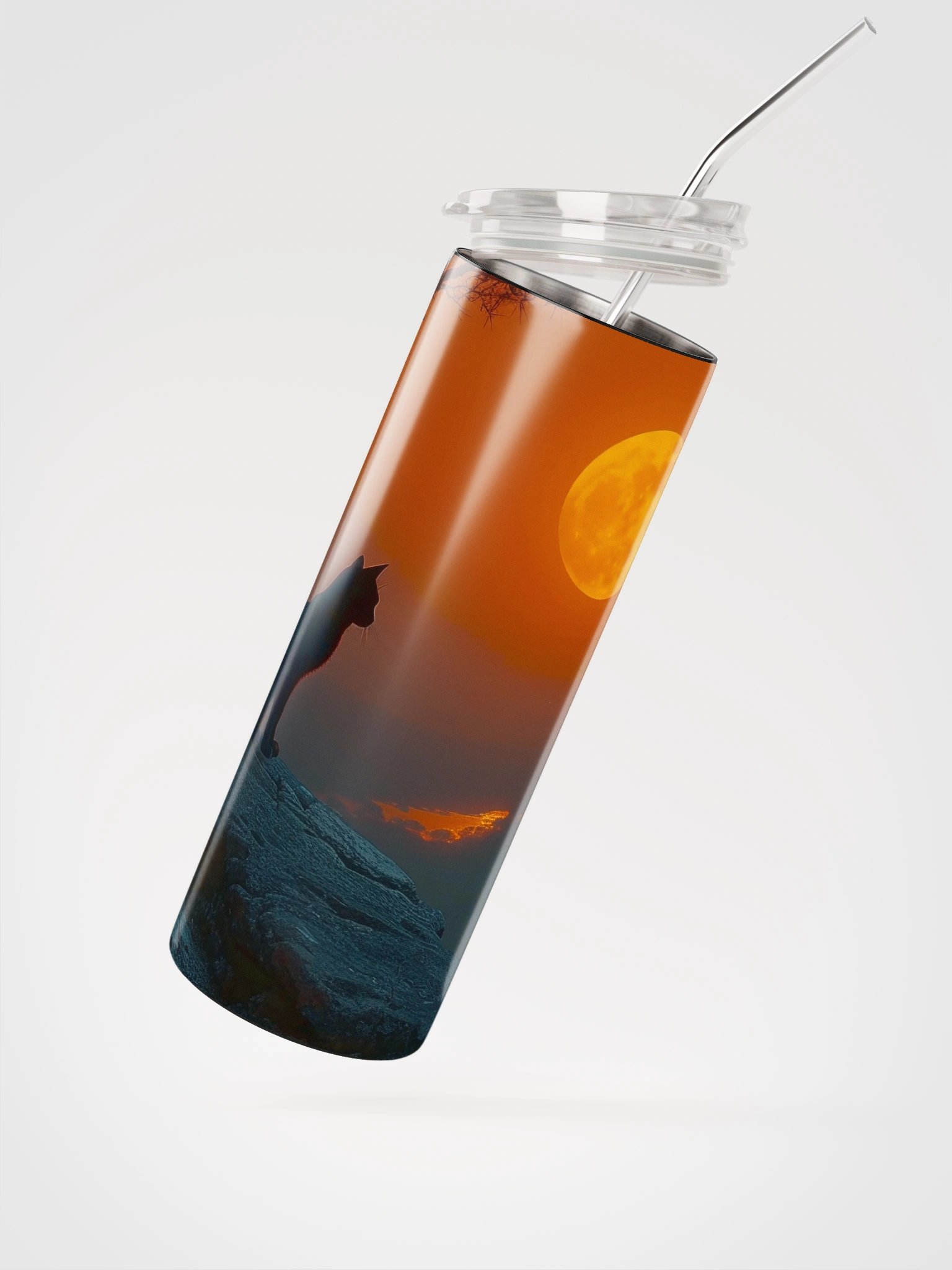 Hunters Moon Feline Stainless Steel Tumbler product image (2)