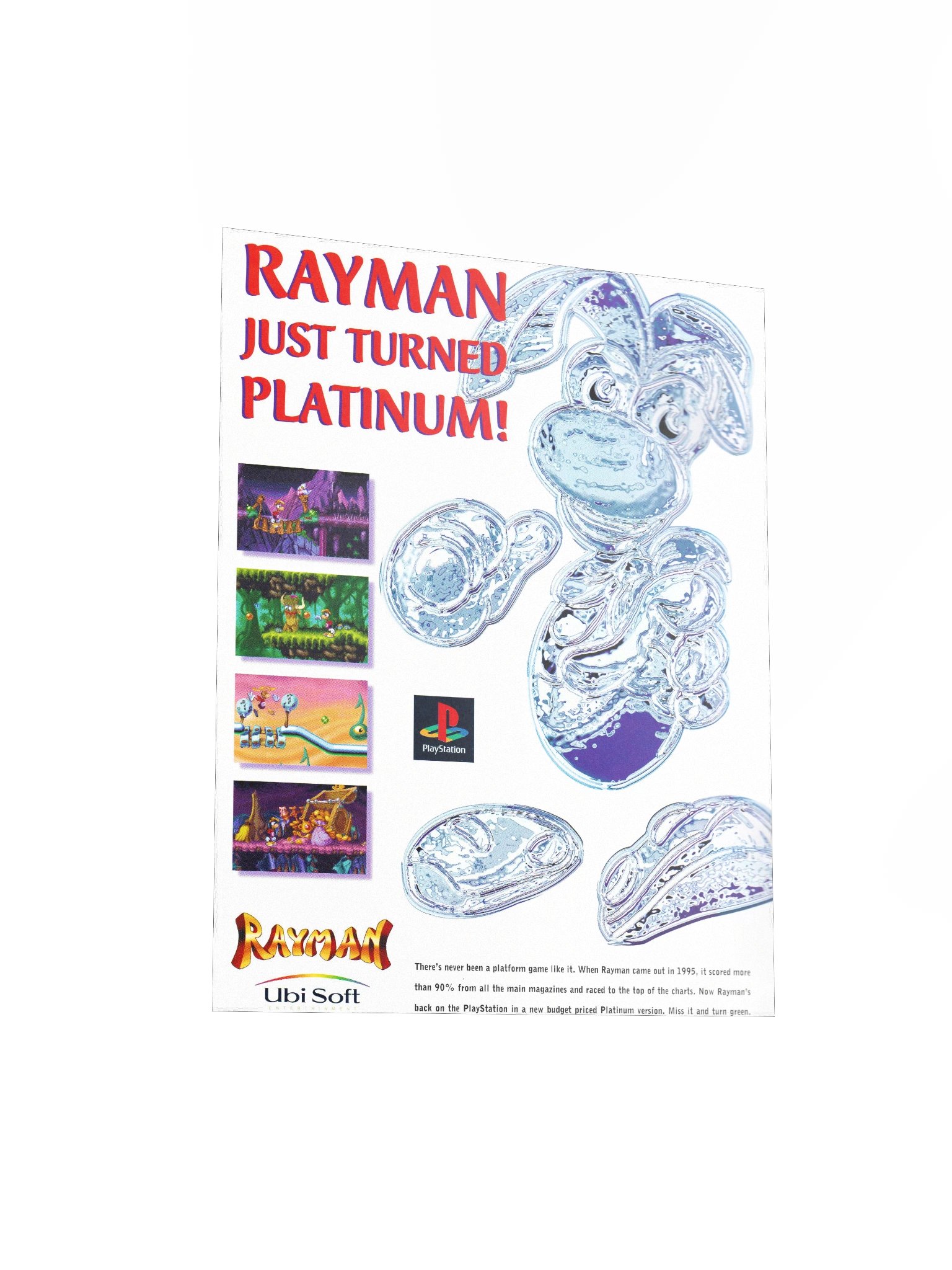 Rayman Platinum - Promotional Poster/Flyer product image (3)