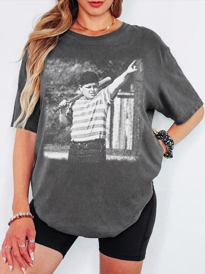 Legends Never Die Baseball Shirt - Retro The Sandlot Ham Tee - Vintage Game Day Apparel - Classic Baseball Movie Graphic Shirt product image (2)