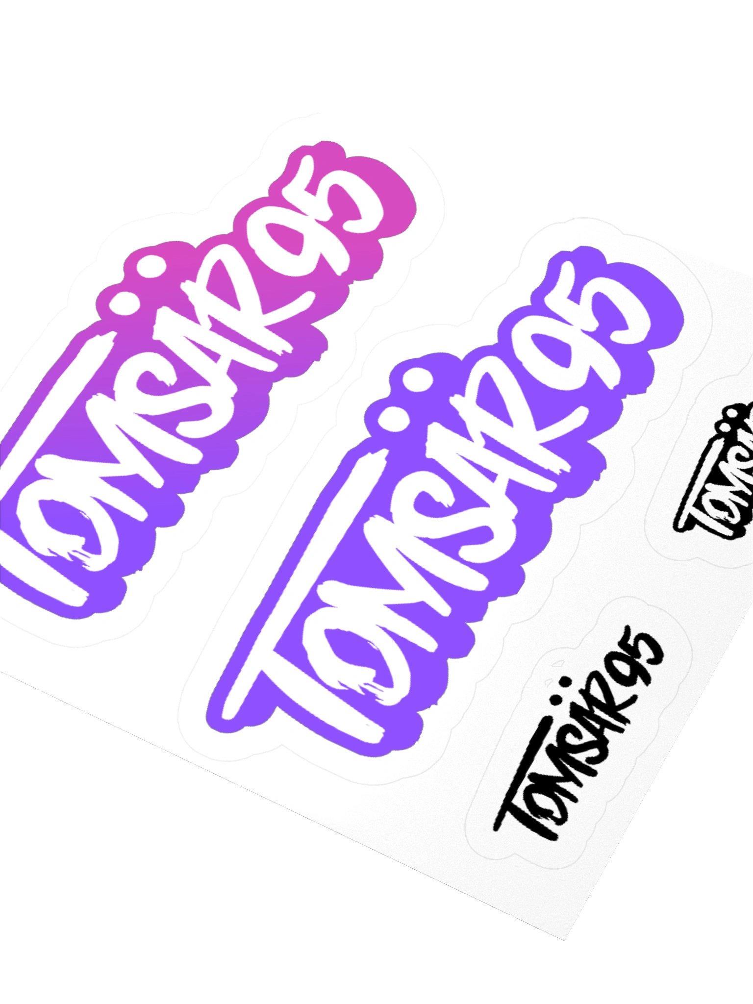 Sticker Logo Purple Gradient product image (10)