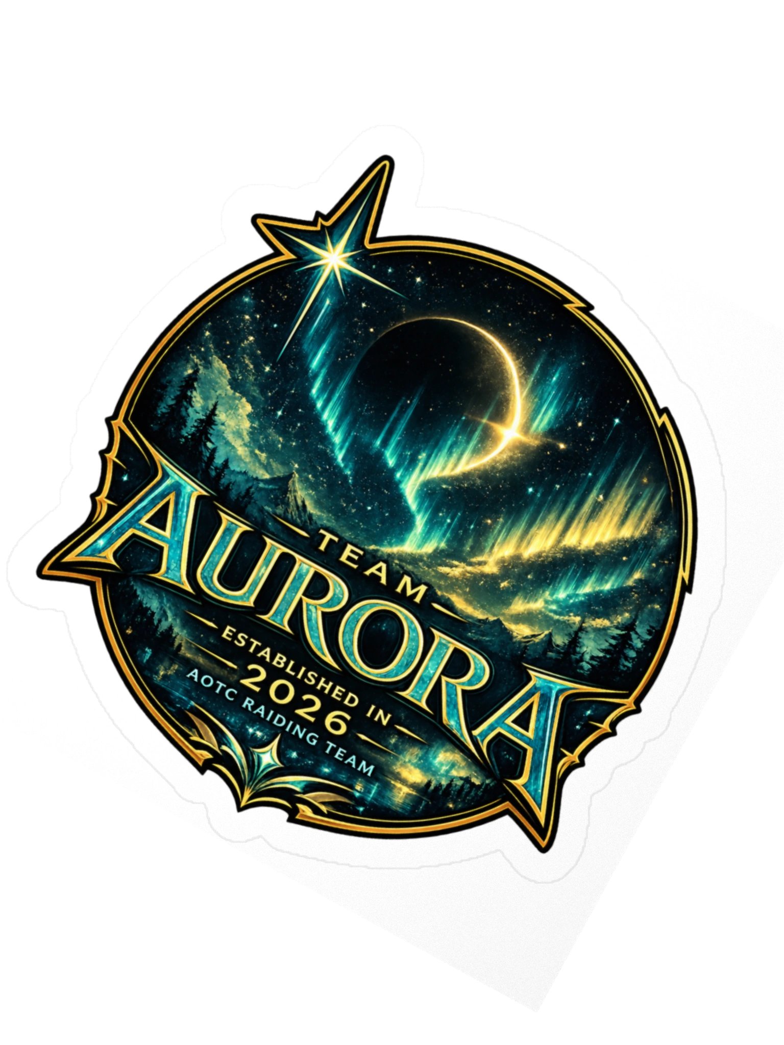 Aurora Team Sticker product image (2)