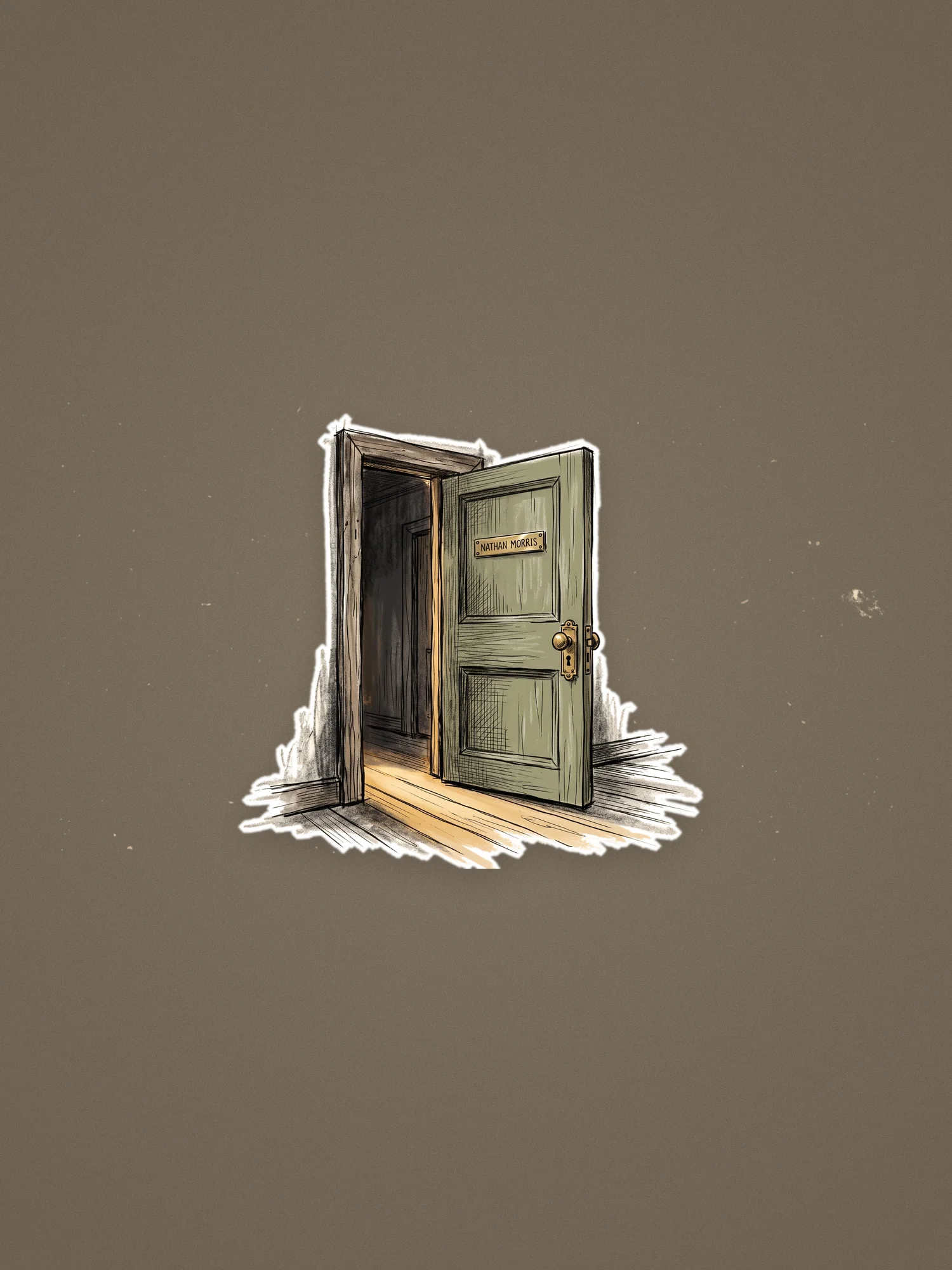 The Door — Sticker product image (1)