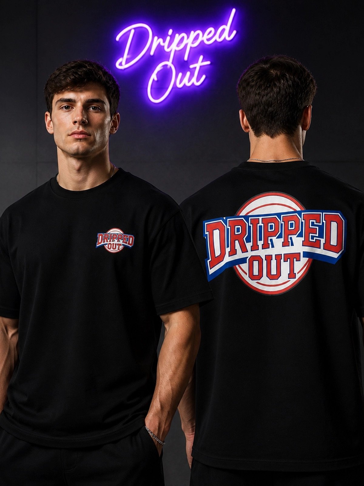 Dripped Out Varsity Style Tee product image (2)
