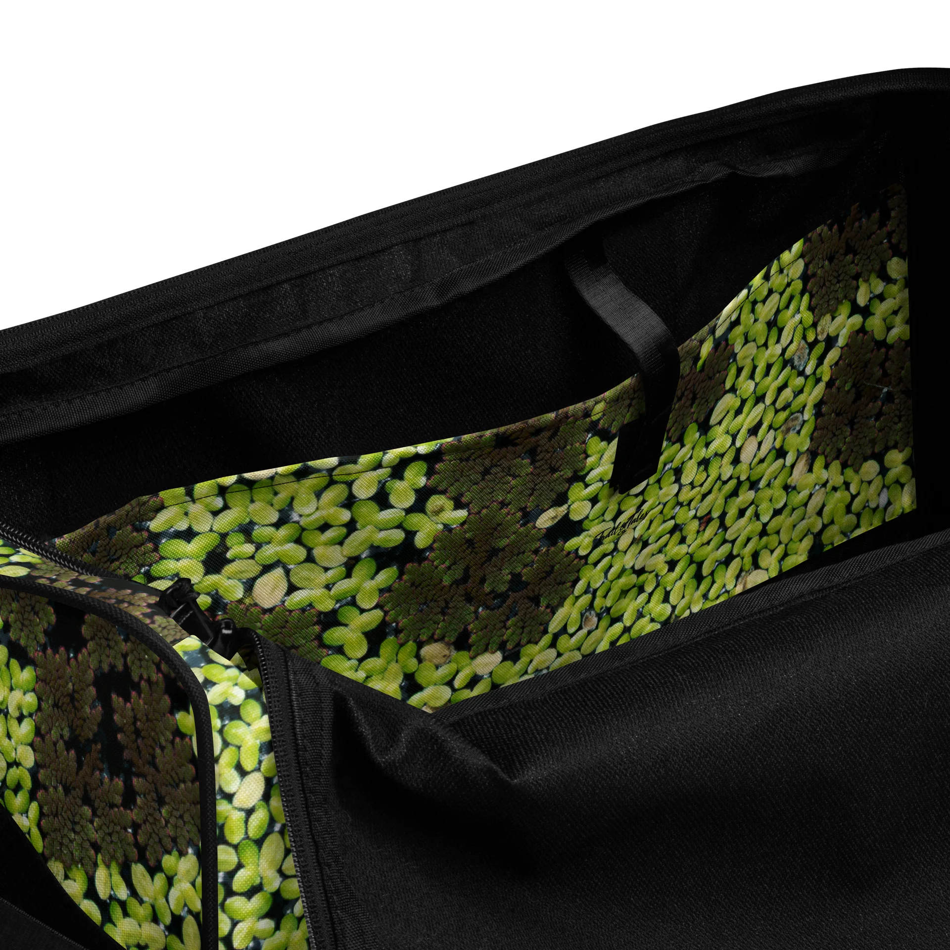 Verdant Life Light All-Over Print Lush Foliage Travel Duffle Bag product image (6)