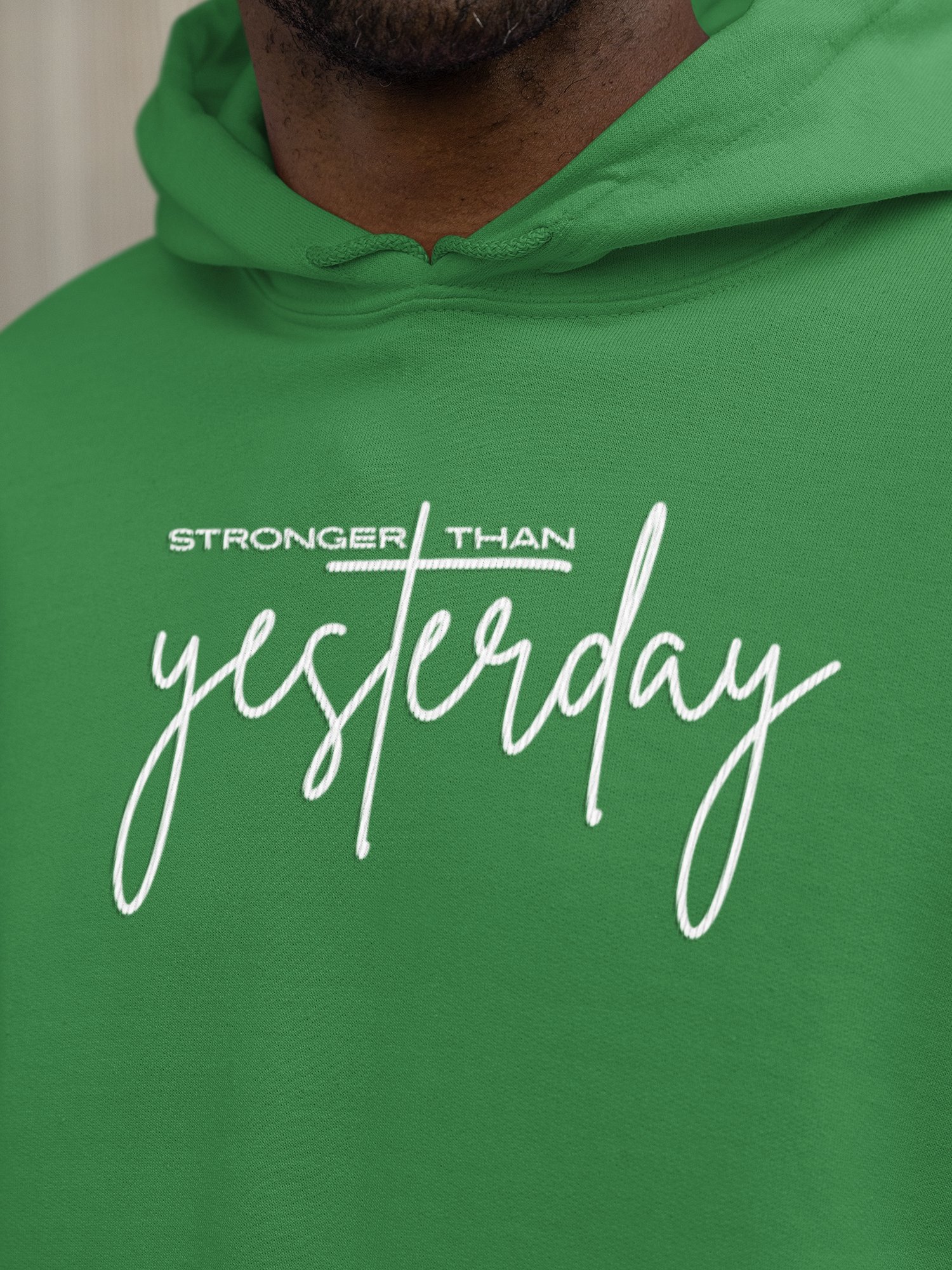 Stronger Than Yesterday Gildan Hoodie product image (1)