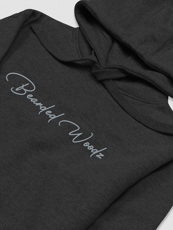 Women's Bearded Woodz Signature Hoodie (Grey Embroidery) product image (2)