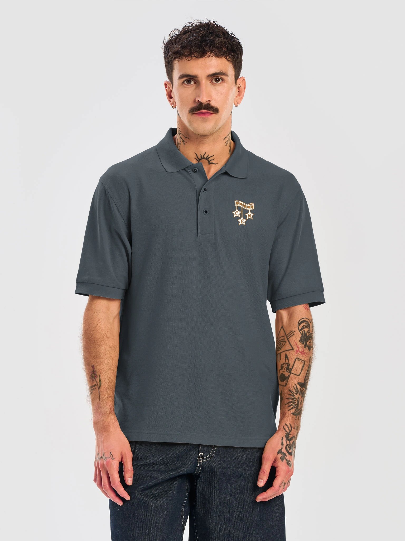 Filmstrip/Music Note Men's Golf Polo product image (13)