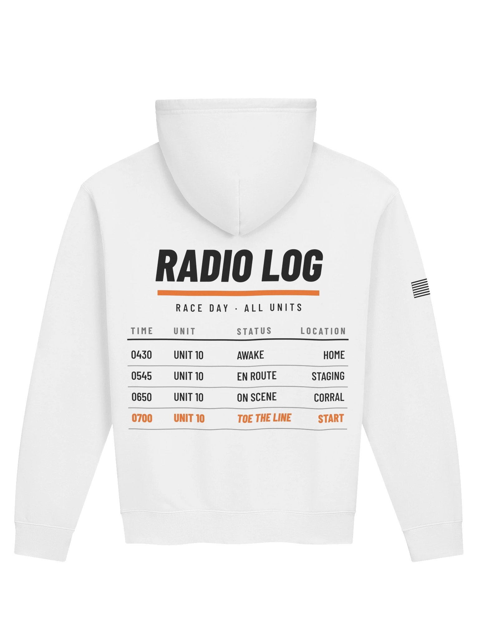 Radio Log Hoodie: Unit 10 product image (4)