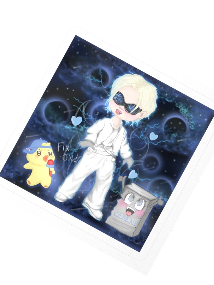 Mingi - Fanart - ATEEZ - Sticker product image (6)