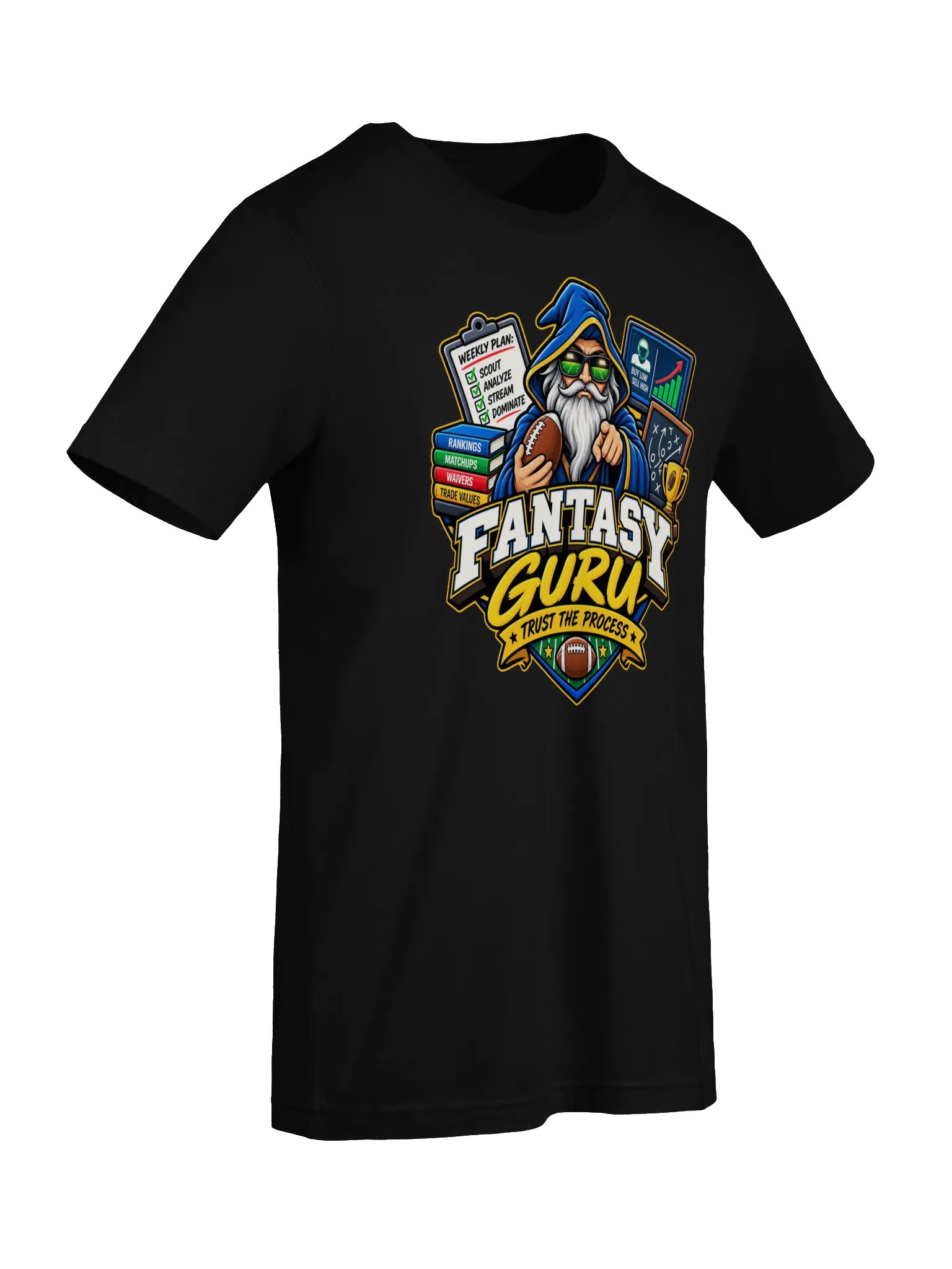 Fantasy Guru Trust The Process Tee product image (21)