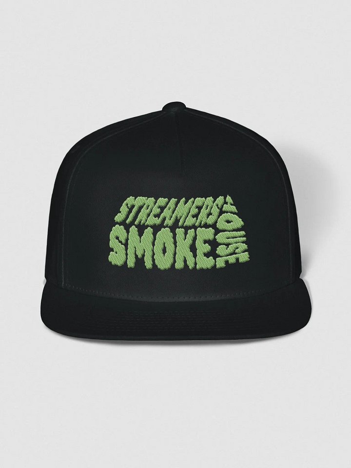 Streamers Smoke House Flat Snapback Hat product image (1)