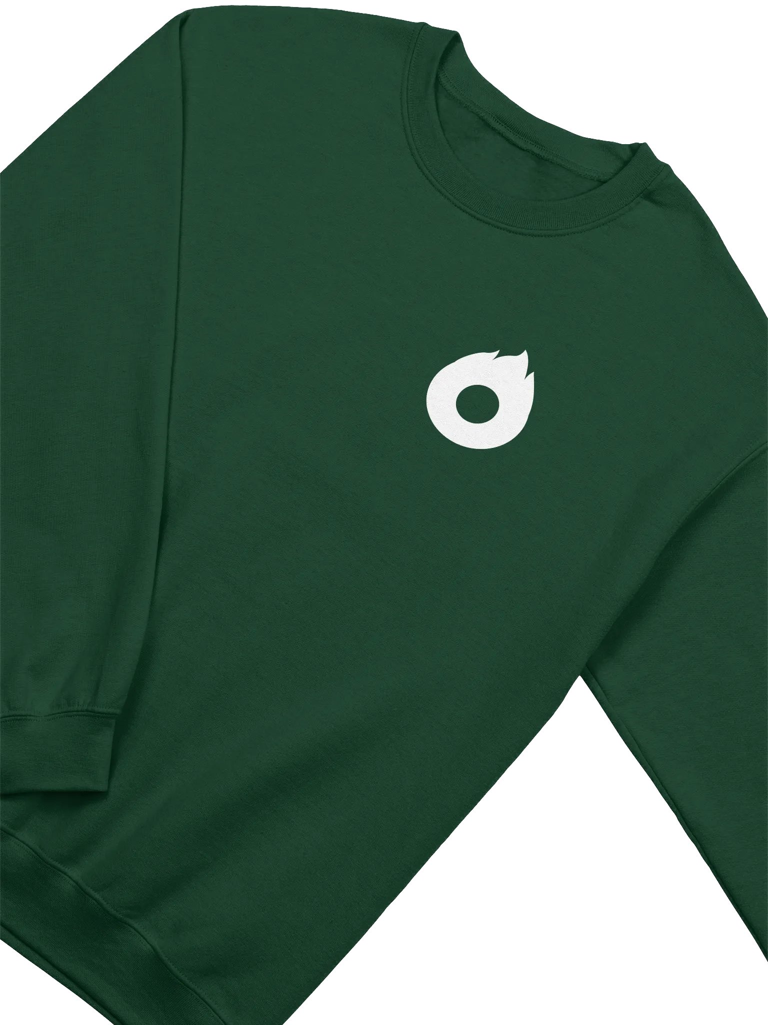 Slow Burn Flame Sweatshirt - White product image (1)
