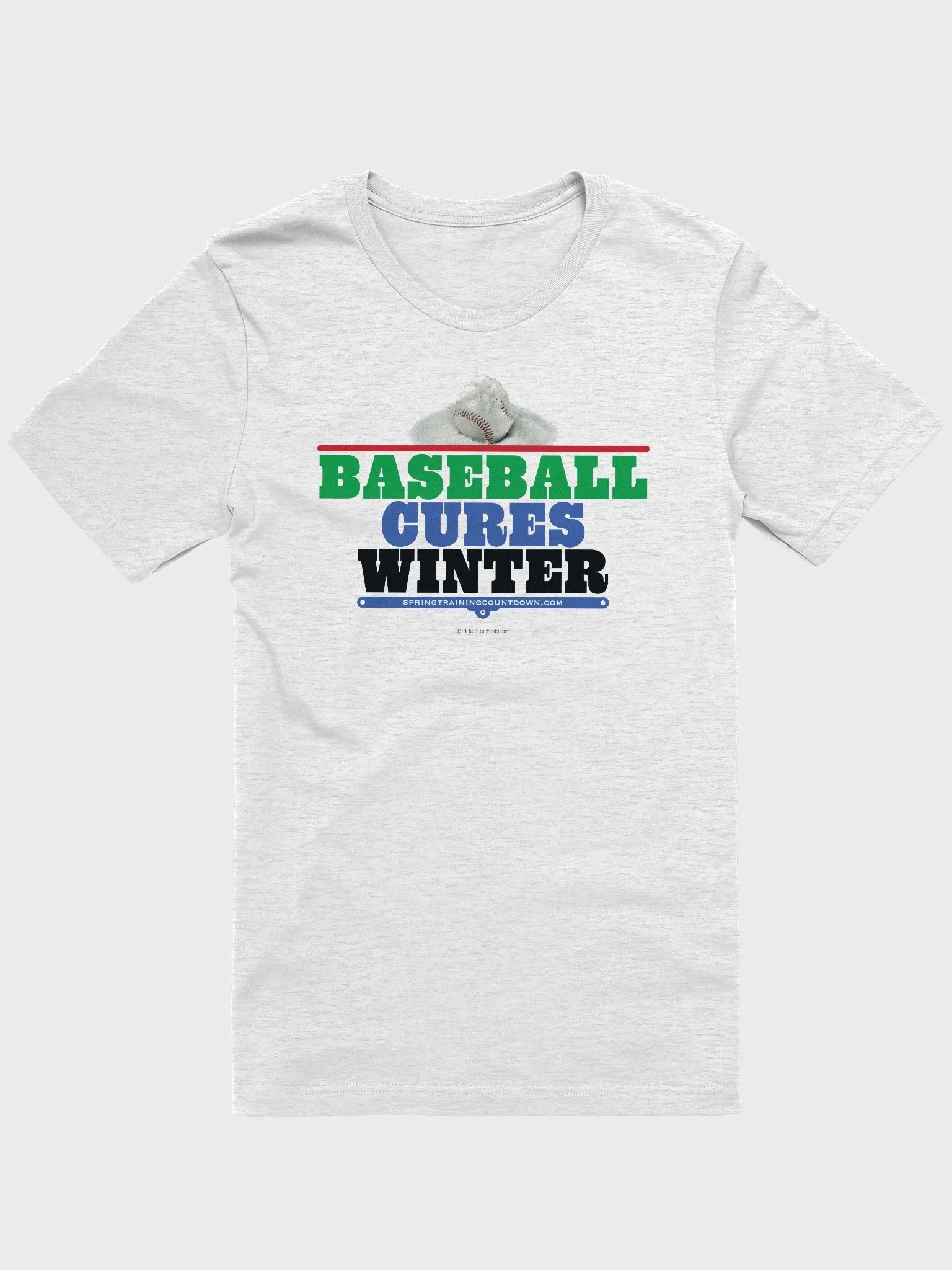 Baseball Cures Winter Tee product image (3)