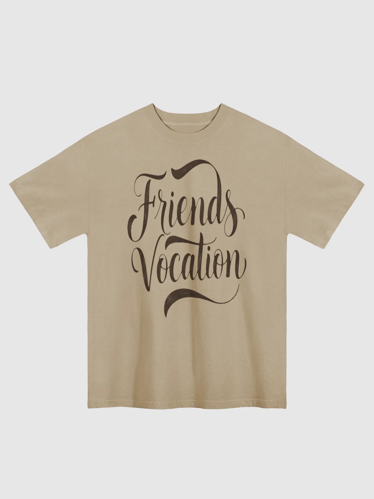 Vacation Mode On with Friends Oversized Tee product image (1)