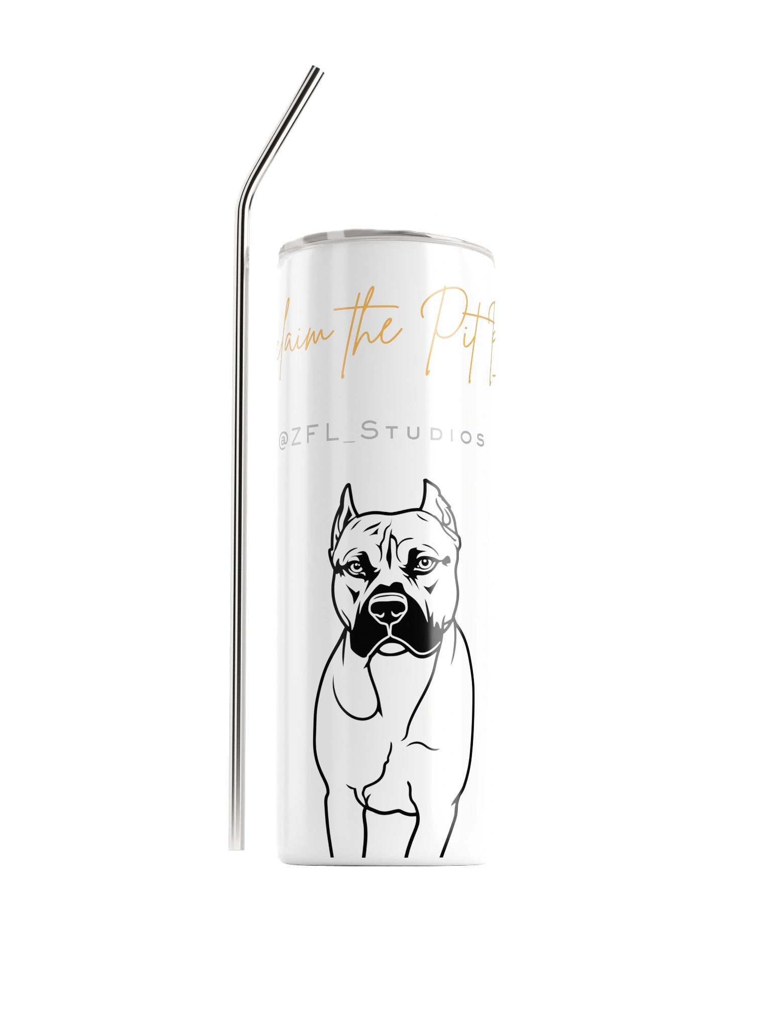 Reclaim the Pit Bull - Stainless Steel Tumbler product image (1)